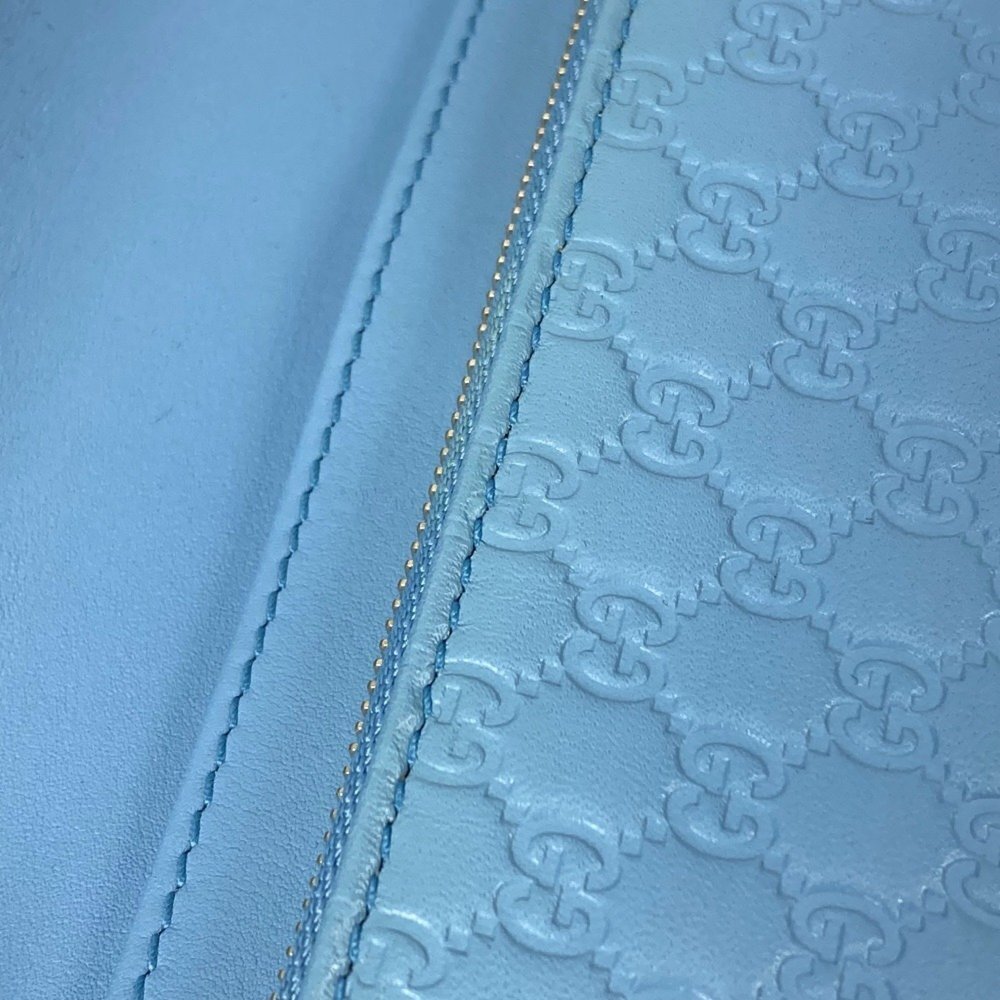 GUCCI Blue Shoulder Bag - Picture 11 of 16